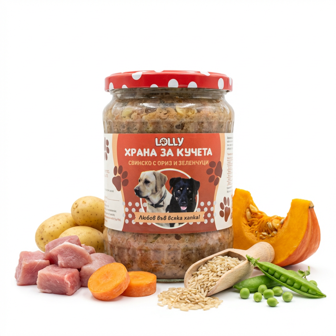 СВИНСКО С ОРИЗ И ЗЕЛЕНЧУЦИ